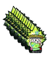 Striking Poppande godis med grönt äpple smak 30g x 12st