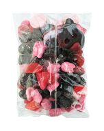 Hallonlakrits figurer 400g