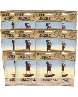 Bullseye Meats Beef Jerky Original nötkött 50g x 12st