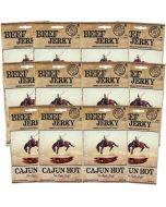 Bullseye Meats Beef Jerky Cajun Hot kuivaliha 50g x 12kpl