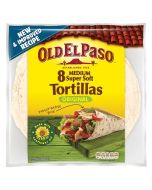 Old El Paso Vete tortillor Medium size 326g