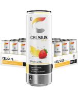Celsius Strawberry Lemonade energidryck 355ml x 24st