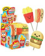 JohnyBee Mallow Fast Food klubbor 35g x 18st
