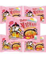Buldak Carbonara Hot Chicken Flavor Ramen nudel 130g x 5st