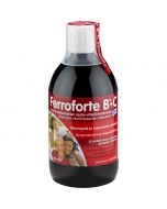 Ferroforte B + C Starkt järn – vitaminpreparat i vätskeform 500ml