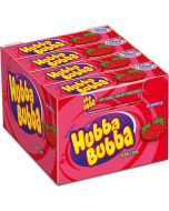 Hubba Bubba Jordgubb tuggummi 35g x 20 st