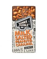 Johnny Doodle Milk Salted Peanut & Caramel chokladkaka 150g
