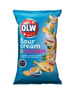 OLW Sour Cream & Onion chips 175g