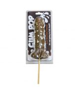 Dick lollipop 17cm (Real Finnish size, dark chocolate)