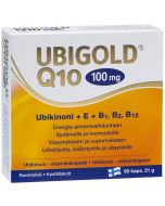 Ubigold 100mg Ubikinoni-vitaminkapsel (60 tabl)
