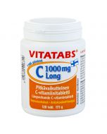 Vitatabs C 1000 mg Long Långtidsverkande C-vitamintablett (120 tabletter)